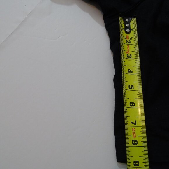 Oak Hill Men Black Casual Drawstring Shorts Elastic Waist Size 5XL Linen Blend - Picture 11 of 12